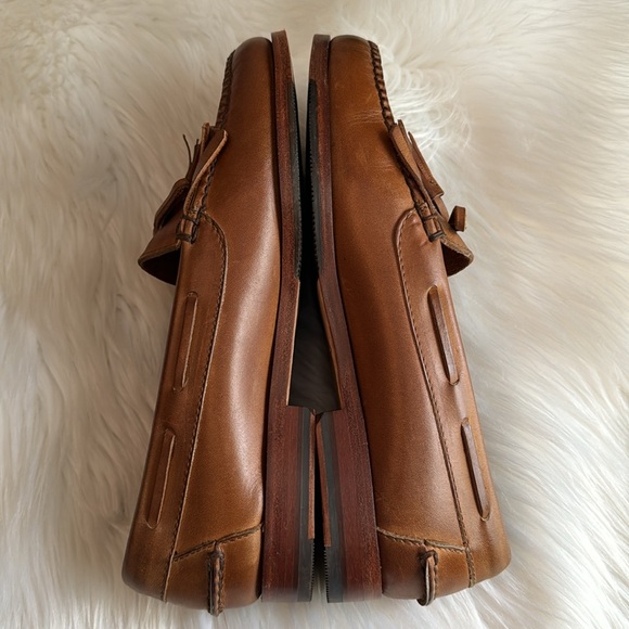 Cole Haan Country Tassel Leather Loafers Size 9 Brown - Picture 7 of 14